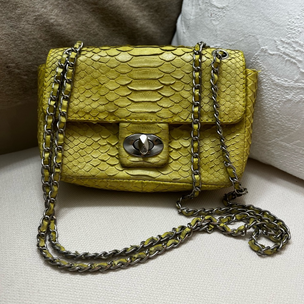 Piton leather bag 8*5*2.5